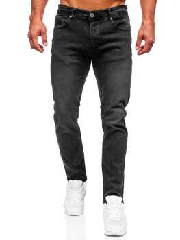 Černé pánské džíny regular fit Bolf 6693R