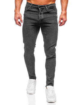 Grafitové pánské džíny regular fit Bolf 6134