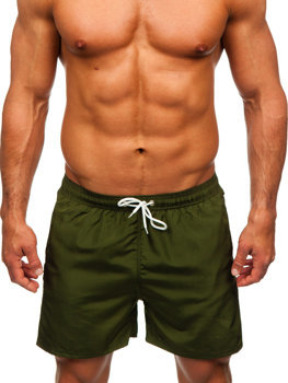 Khaki pánské plavecké šortky Bolf XL019