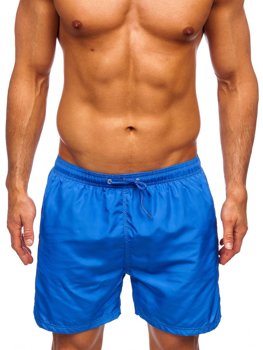 Modré pánské plavecké šortky Bolf YW07002
