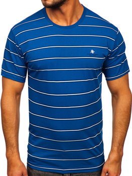 Modré pánské tričko Bolf 14952