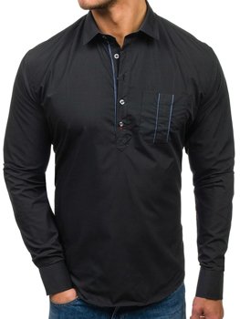Pánská košile BOLF 5791 černá