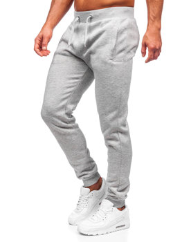 Šedé pánské jogger kalhoty Bolf XW01-A