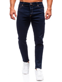 Tmavě modré pánské džíny regular fit Bolf 5305