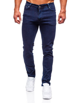 Tmavě modré pánské džíny slim fit Bolf 5054