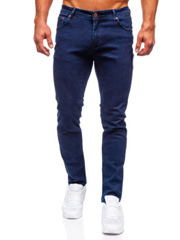 Tmavě modré pánské džíny slim fit Bolf 5066