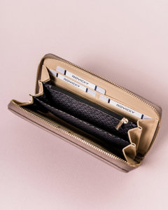 Béžová dámská peněženka 18696