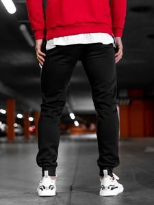 Černé pánské jogger kalhoty Bolf XW01-B