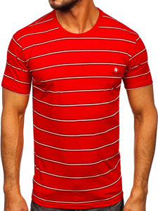 Červené pánské tričko Bolf 14952