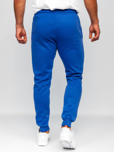 Kobaltové pánské jogger kalhoty Bolf CK01
