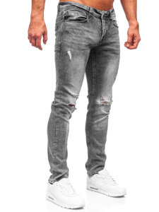 Šedé pánské džíny regular fit Bolf MP002G