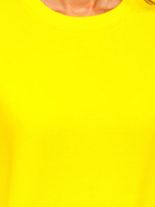 Žluto-neonová dámská mikina Bolf W01